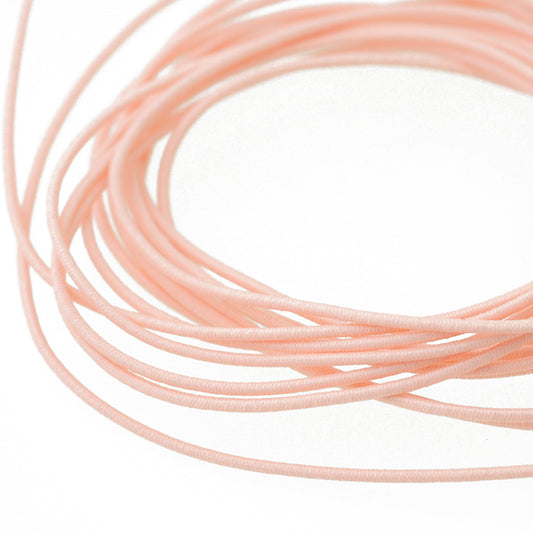 Elastisches Gummiband lachs 1,5m / Ø 1mm