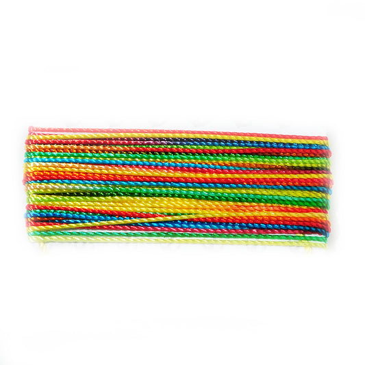 Nylonband regenbogen 5m / Ø0,8mm