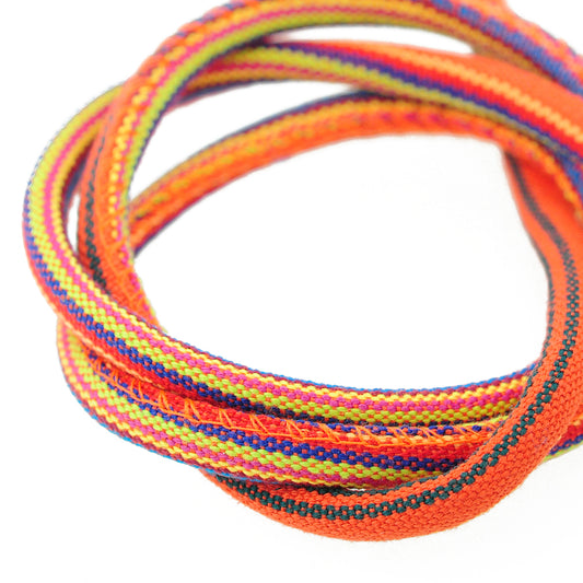 Ethnoband indi orange 1m / Ø 6mm
