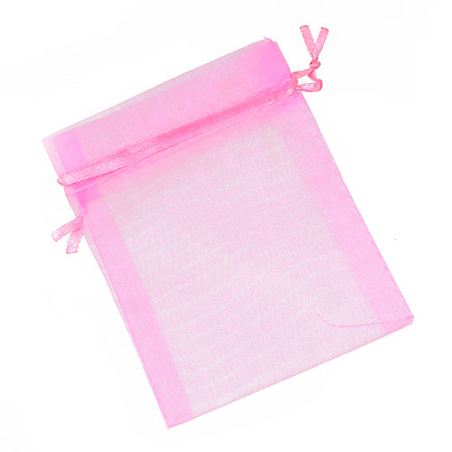 Organze bag pink / 10x15 cm