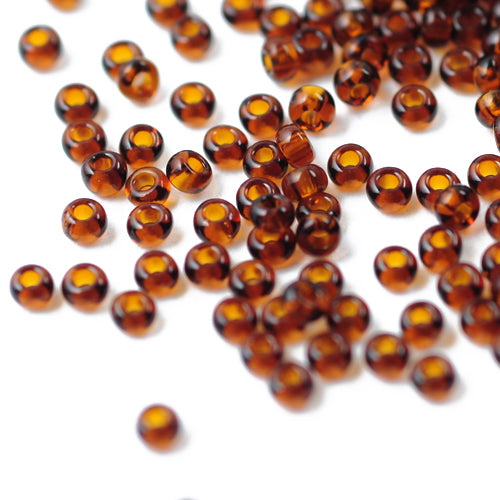 Preciosa Rocailles / dark brown 11/0 / Ø 2mm / 15gr.