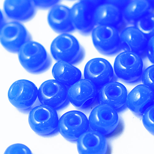Preciosa Rocailles blau opal /  Ø 4,5mm (5/0) / 15gr.
