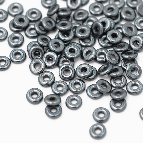 O-Beads hematit / 5 gr. / Ø 4mm