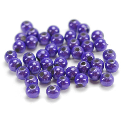 Miracle bead / purple / 50 pcs. / Ø 4 mm