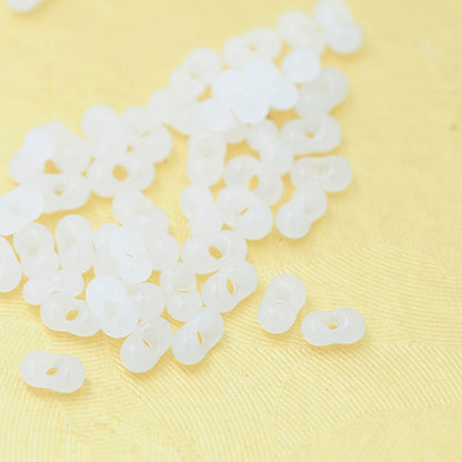 Farfalle solgel weiss / 4mm / 17gr