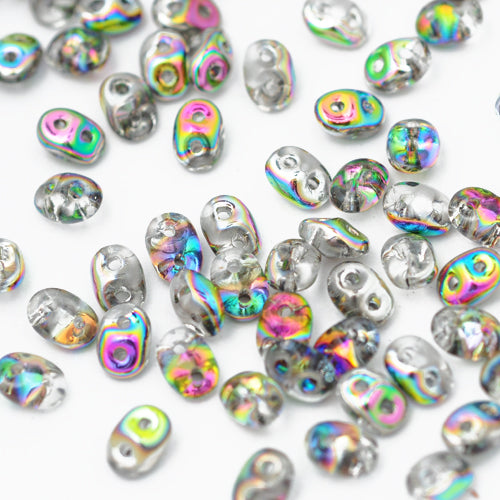 SuperDuo crystal vitrail / 15gr / 5mm
