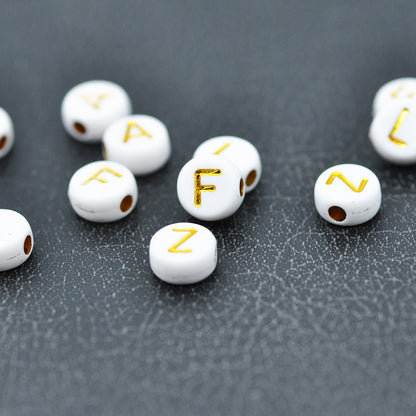 Buchstabe Z / gold acryl