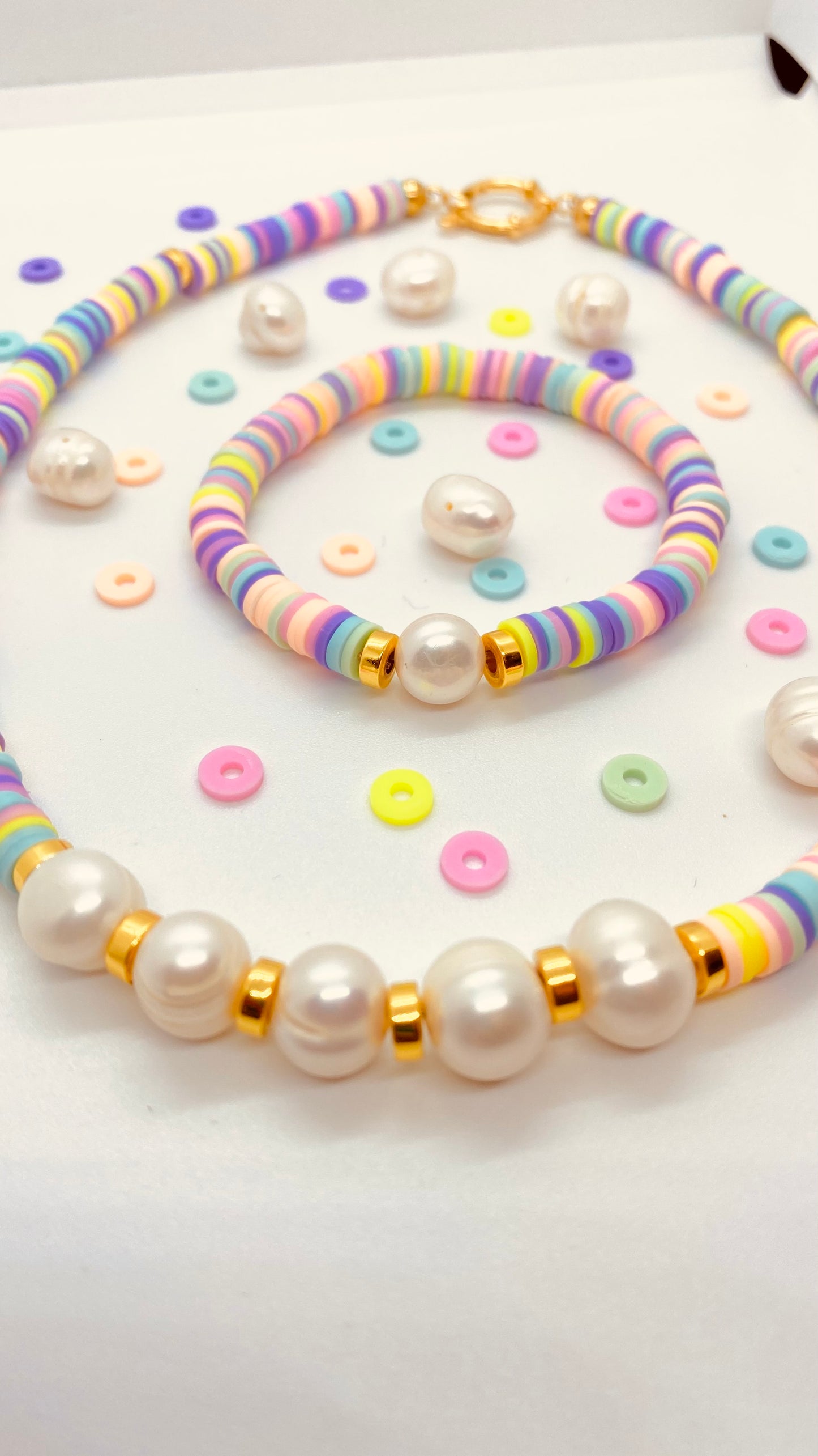 Freshwater pearl white / approx. Ø 10-11mm