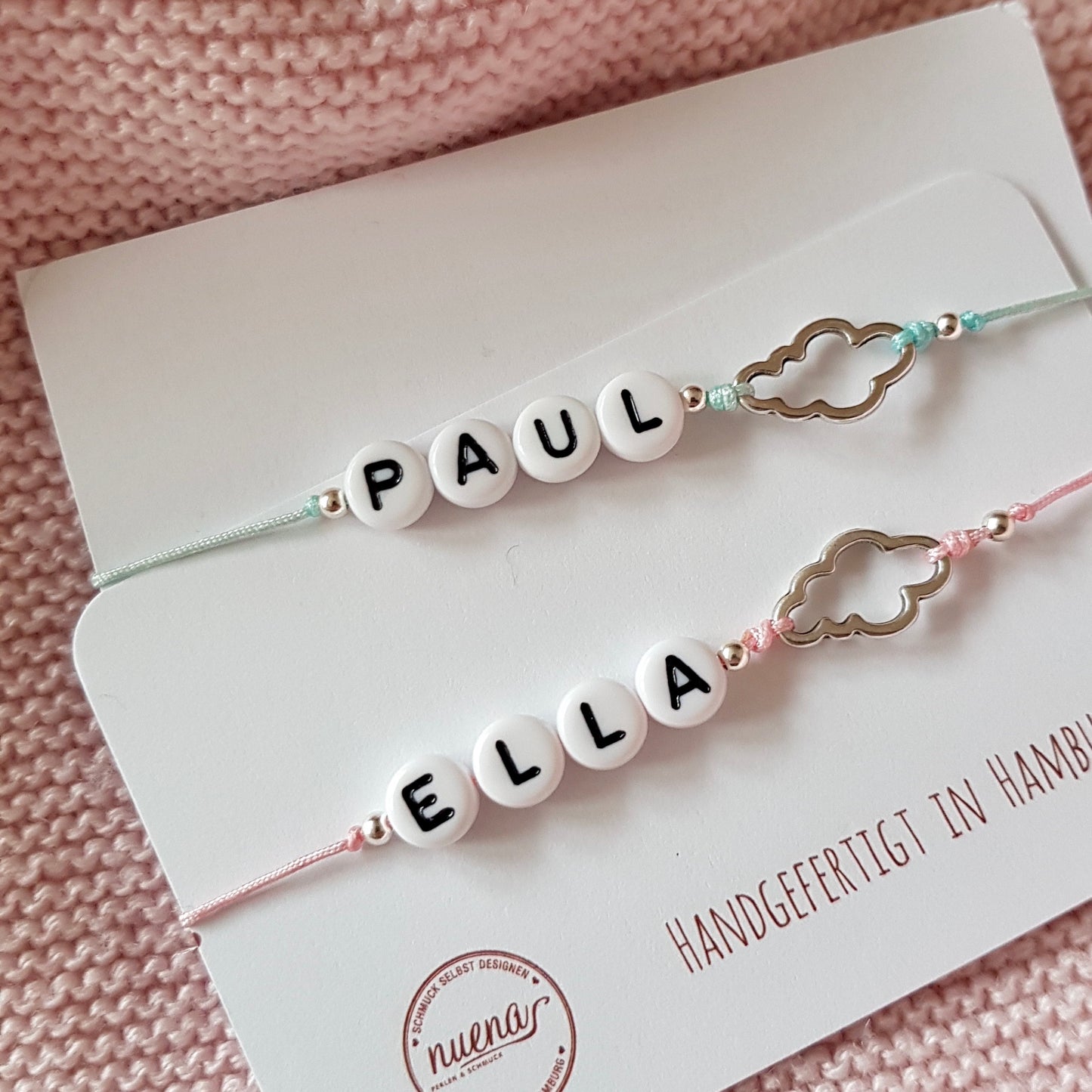 Wölckchen connector cloud / rose gold colored / 16 mm