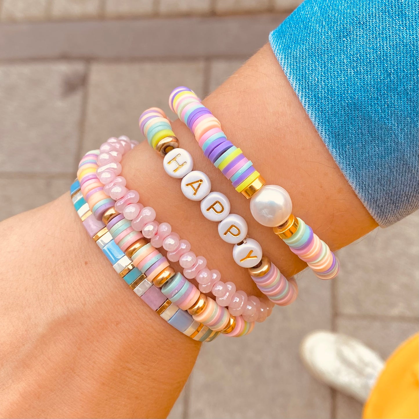 Freshwater pearl white / approx. Ø 10-11mm