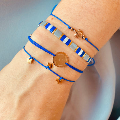 Shamballa Band königsblau / Ø 0,7mm