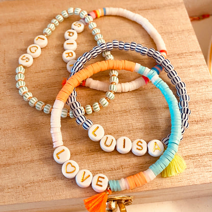 Katsuki beads strand / mint / Ø 4 mm