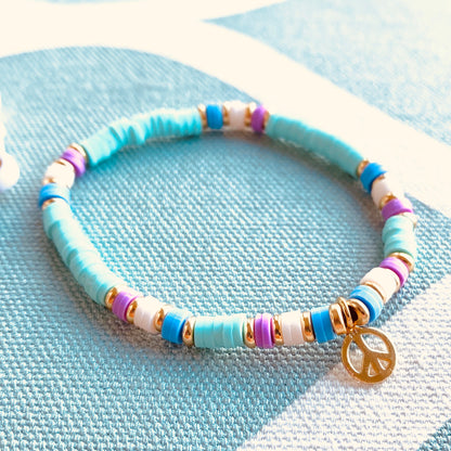 Katsuki beads strand / mint / Ø 4 mm