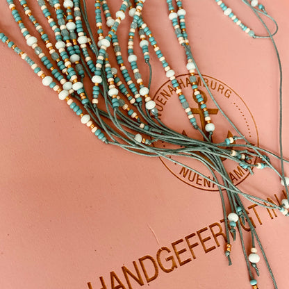 Shamballa Band petrol / Ø 0,7mm