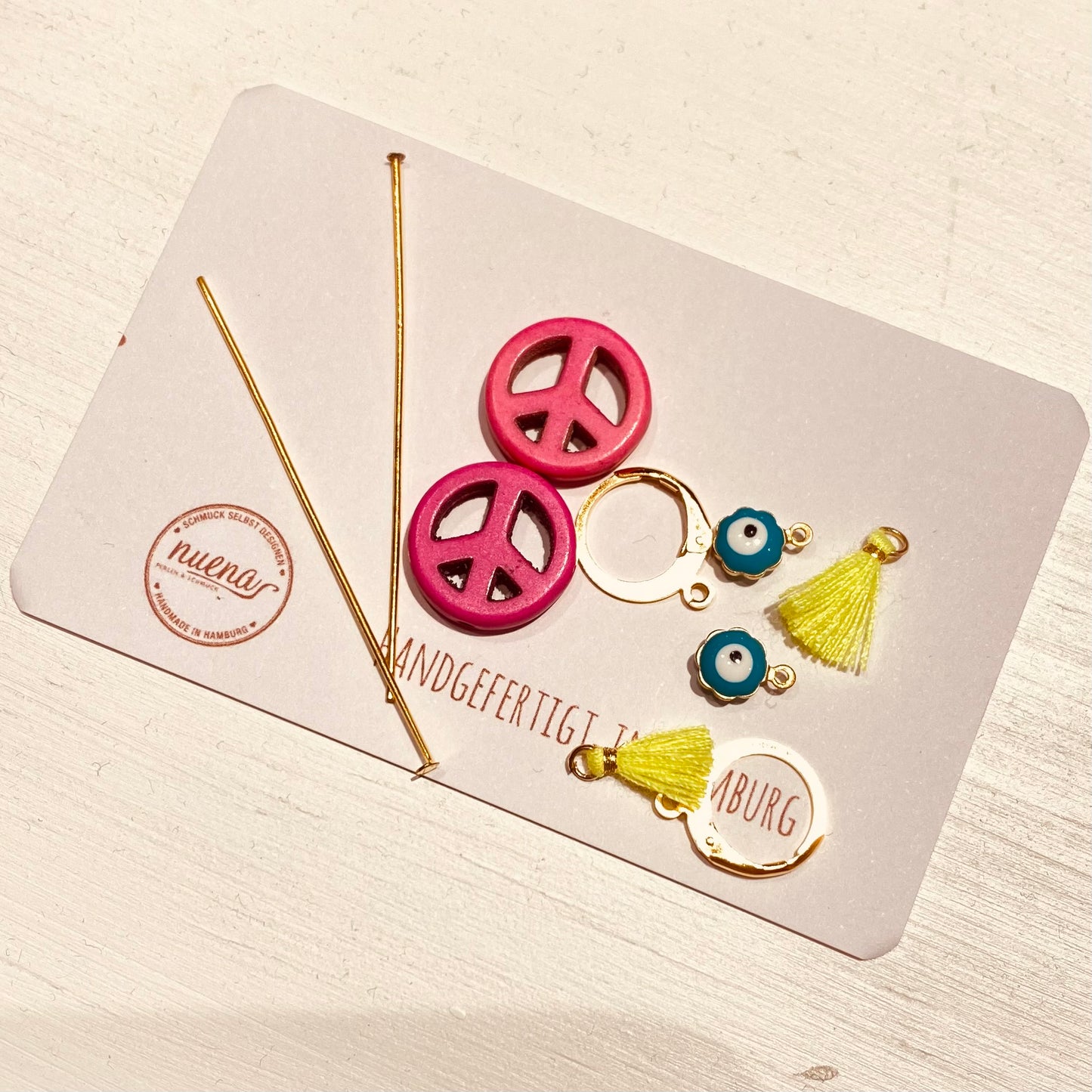Headpin / gold colored / 50mm