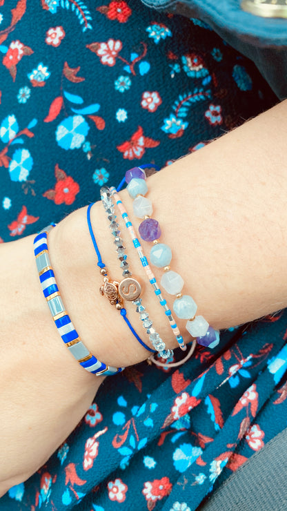 Shamballa Band königsblau / Ø 0,7mm