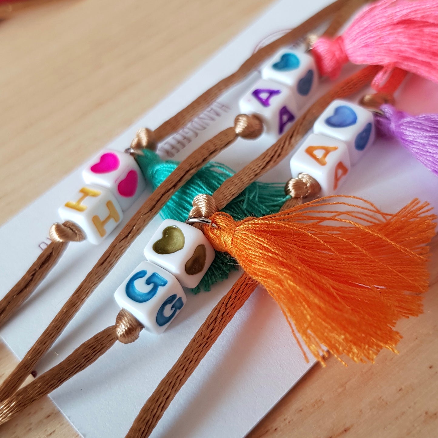 Tassel / tassel with eyelet / gray / 25mm