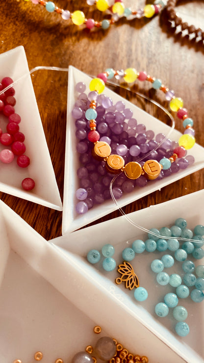 Neon glass bead yellow / Ø 6 mm