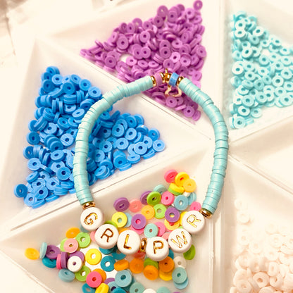 Katsuki beads strand / mint / Ø 4 mm